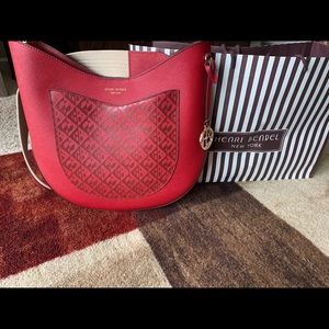 West 57th Modern Monogram Crossbody Hobo